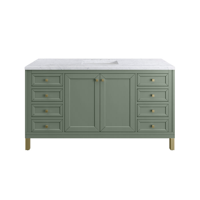 James Martin Vanities Chicago 60" Single Vanity