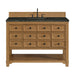 Malibu 48" Single Vanity, Amber Birch, w/ 3 CM Phantome Eclos Top