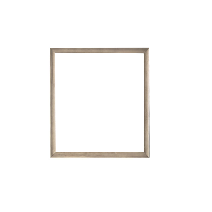 Glenbrooke 36" Mirror, Whitewashed Oak