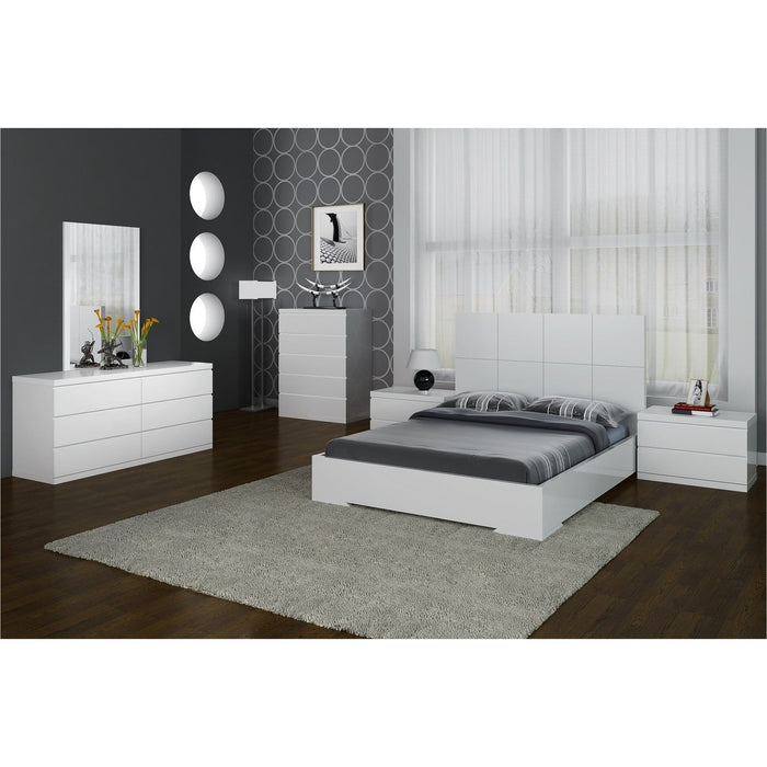 Whiteline Modern Living Anna Queen Bed