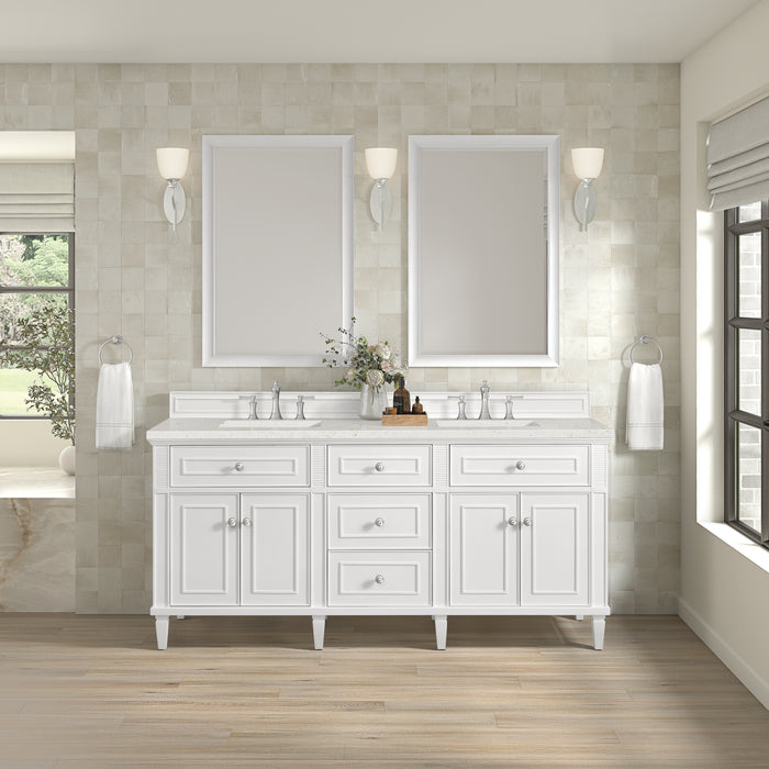 James Martin Vanities Lorelai 72" Double Vanity