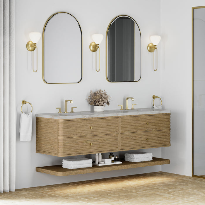 James Martin Vanities Allamari 72" Double Vanity