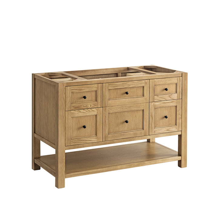 Breckenridge 48" Single Vanity, Light Natural Oak, w/ 3 CM Phantome Eclos Top