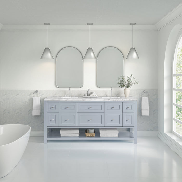 James Martin Vanities Breckenridge 72" Double Vanity