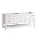 Breckenridge 72" Double Vanity, Serenity Blue, w/ 3 CM Phantome Eclos Top