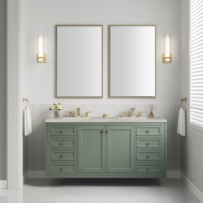 James Martin Vanities Chicago 60" Double Vanity