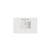36" Single Top, 3 CM Eternal Jasmine Pearl Silestone w/ Sink