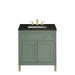 Chicago 30" Single Vanity, Smokey Celadon, w/ 3 CM Phantome Eclos Top
