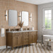 James Martin Vanities Brittany 72" Double Vanity