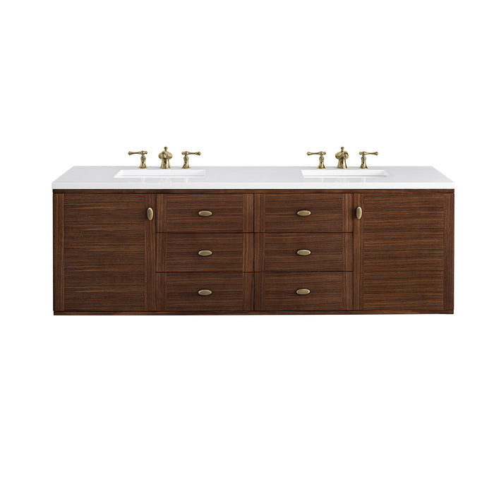 James Martin Vanities Amberly 72" Double Vanity