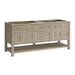 Breckenridge 72" Double Vanity, Light Natural Oak, w/ 3 CM Phantome Eclos Top