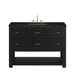 Lucian 48" Single Vanity, Carbon Oak, w/ 3 CM Phantome Eclos Widespread Top