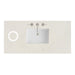 48" Single Top, 3CM Siberian Silestone w/ Sink & FreePower Wireless Charger