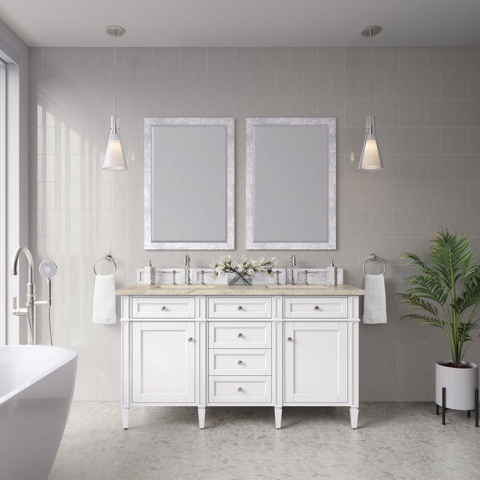 James Martin Vanities Brittany 60" Double Bathroom Vanity