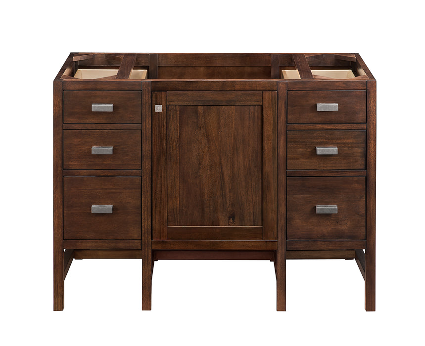 Addison 48" Single Vanity Cabinet, Mid-Century Acacia