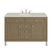 Chicago 48" Single Vanity, Smokey Celadon, w/ 3 CM Ethereal Noctis Silestone® Top w/FreePower Wireless Charger