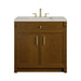 Bellshire 36" Single Vanity, Honey Oak w/ 3 CM Siberian Silestone Top