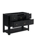 Lucian 48" Single Vanity, Pebble Oak, w/ 3 CM Phantome Eclos Widespread Top