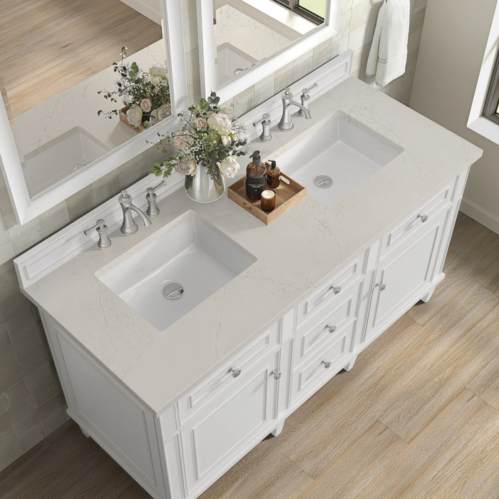 James Martin Vanities Lorelai 60" Double Bathroom Vanity