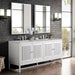 James Martin Athens 72" Double Bathroom Vanity
