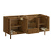 Laurent 72" Double Vanity, Light Natural Oak, w/ 3 CM Siberian Silestone Top