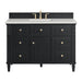 Lorelai 48" Single Vanity, Black Onyx w/ 3 CM Lime Delight Silestone Top