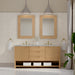 James Martin Vanities Solene 72" Double Vanity