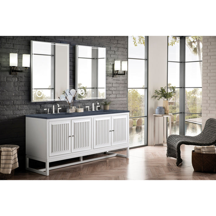 James Martin Vanities Athens 72" Double Bathroom Vanity