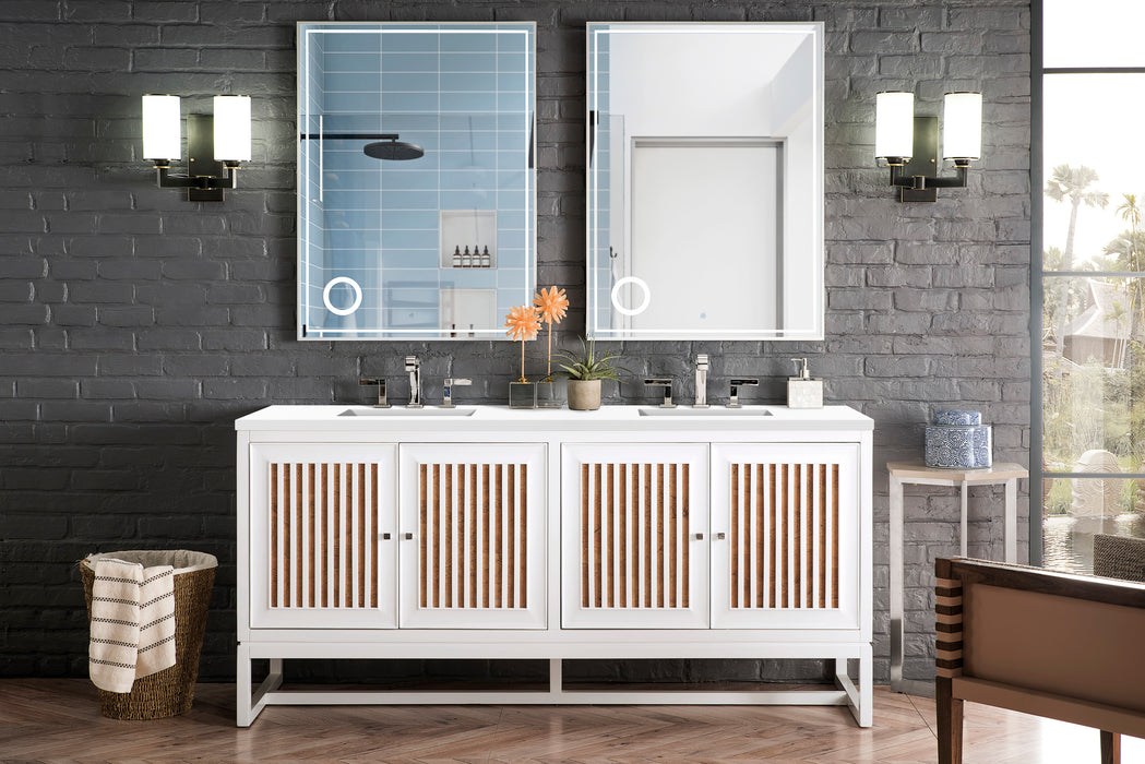 James Martin Athens 72" Double Bathroom Vanity
