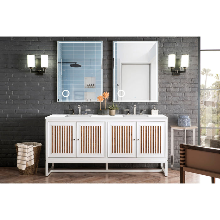James Martin Vanities Athens 72" Double Bathroom Vanity