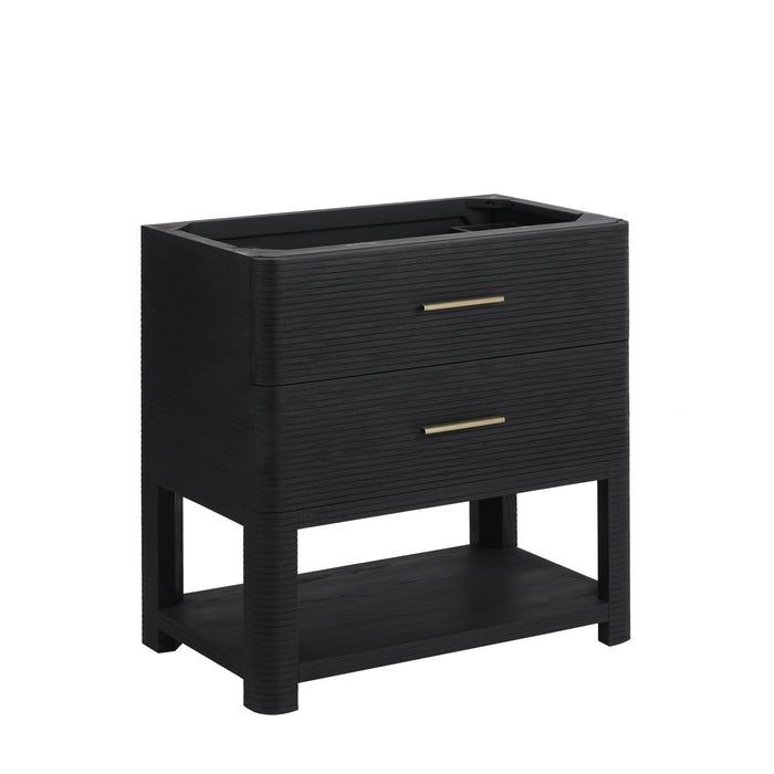 Lucian 36" Single Vanity, Carbon Oak