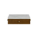 Bellshire 24" Drawer Unit, Honey Oak w/ 3 CM Ethereal Noctis Silestone Top