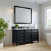 Brittany 60" Single Vanity, Pecan w/ 3 CM Phantome Eclos Top