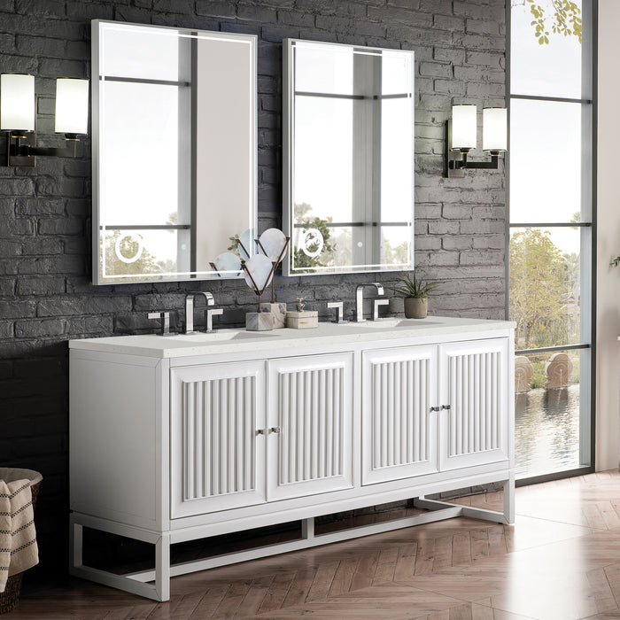 James Martin Athens 72" Double Bathroom Vanity