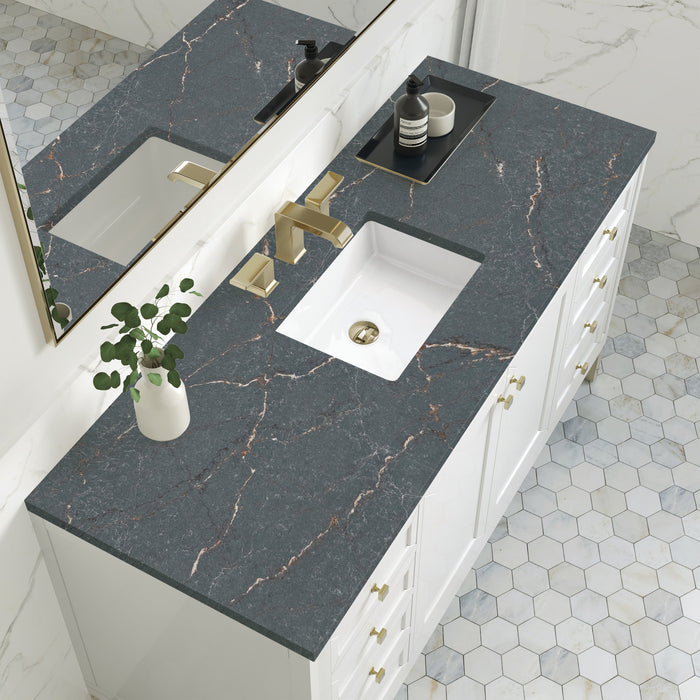 James Martin Vanities Chicago 60" Single Bathroom Vanity