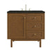 Laurent 36" Single Vanity, Honey Oak w/ 3 CM Phantome Eclos Top