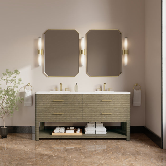 James Martin Vanities Lucian 72" Double Vanity