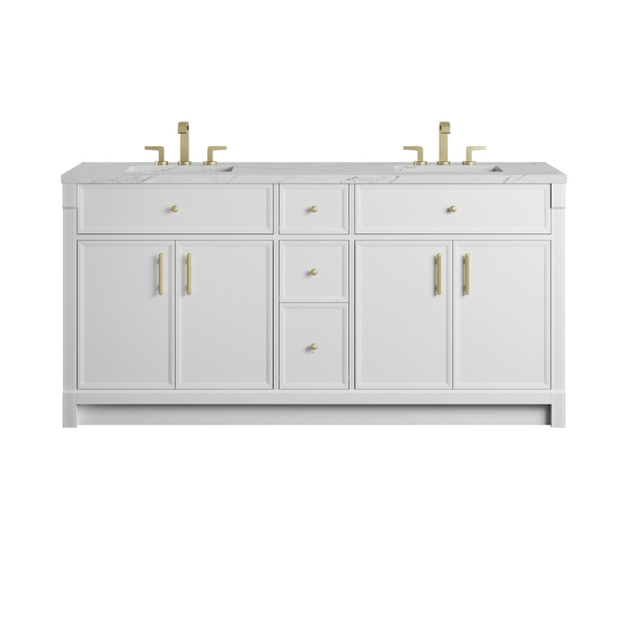 James Martin Vanities Bellshire 72" Double Bathroom Vanity