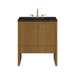 Hudson 30" Single Vanity, Honey Oak w/ 3 CM Phantome Eclos Top