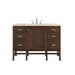Addison 48" Single Vanity, Mid-Century Acacia, w/ 3 CM Tajnar Eclos Top