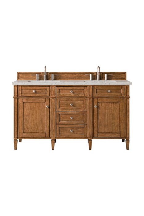 Brittany 60" Double Vanity Cabinet, Victory Blue