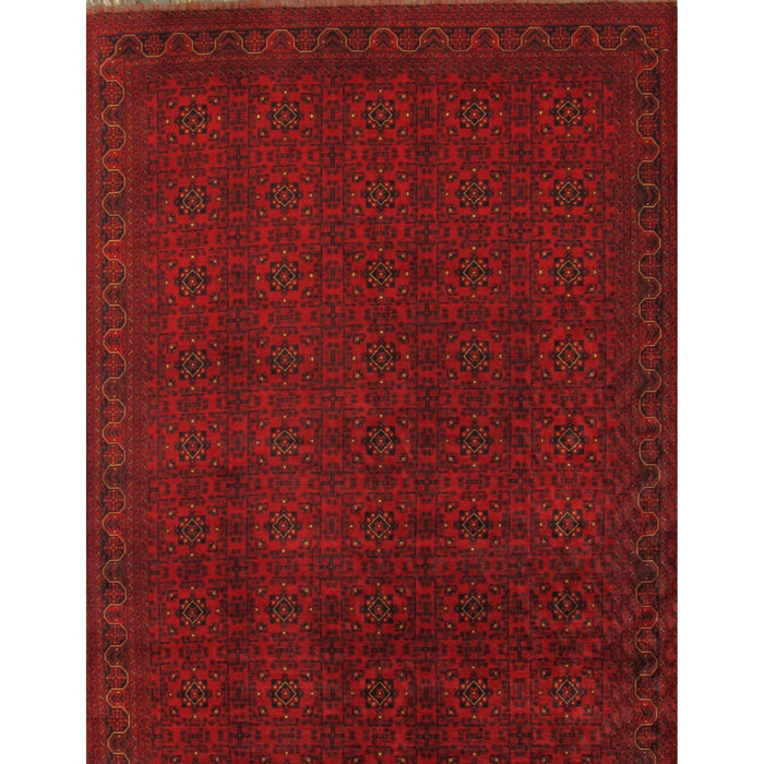 Pasargad Home Yamoud Collection Hand-Knotted Lamb's Wool Area Rug- 9' 8" X 15' 6" 33402
