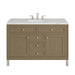 Chicago 48" Single Vanity, Smokey Celadon, w/ 3 CM Tajnar Eclos Top