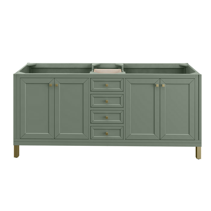 James Martin Vanities Chicago 72" Double Vanity