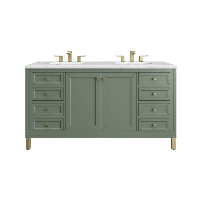James Martin Vanities Chicago 60" Double Vanity