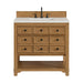 Malibu 36" Single Vanity, Amber Birch w/ 3 CM Lime Delight Top