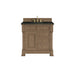 Brookfield 36" Single Vanity, Pecan, w/ 3 CM Phantome Eclos Top