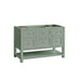 Breckenridge 48" Single Vanity, Light Natural Oak, w/ 3 CM Siberian Silestone Top