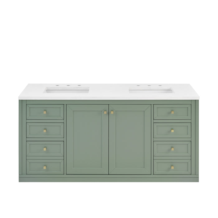 James Martin Vanities Chicago 60" Double Vanity
