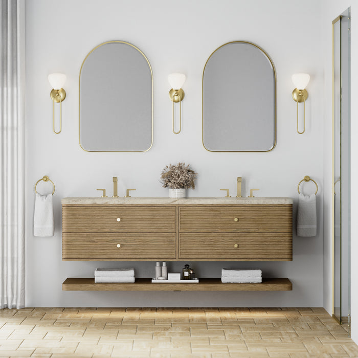 James Martin Vanities Allamari 72" Double Vanity